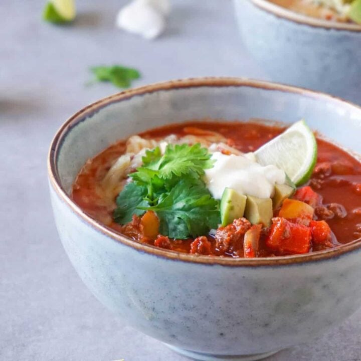 No bean keto chili recipe Low Carb, Paleo & Glutenfree Here To Cook