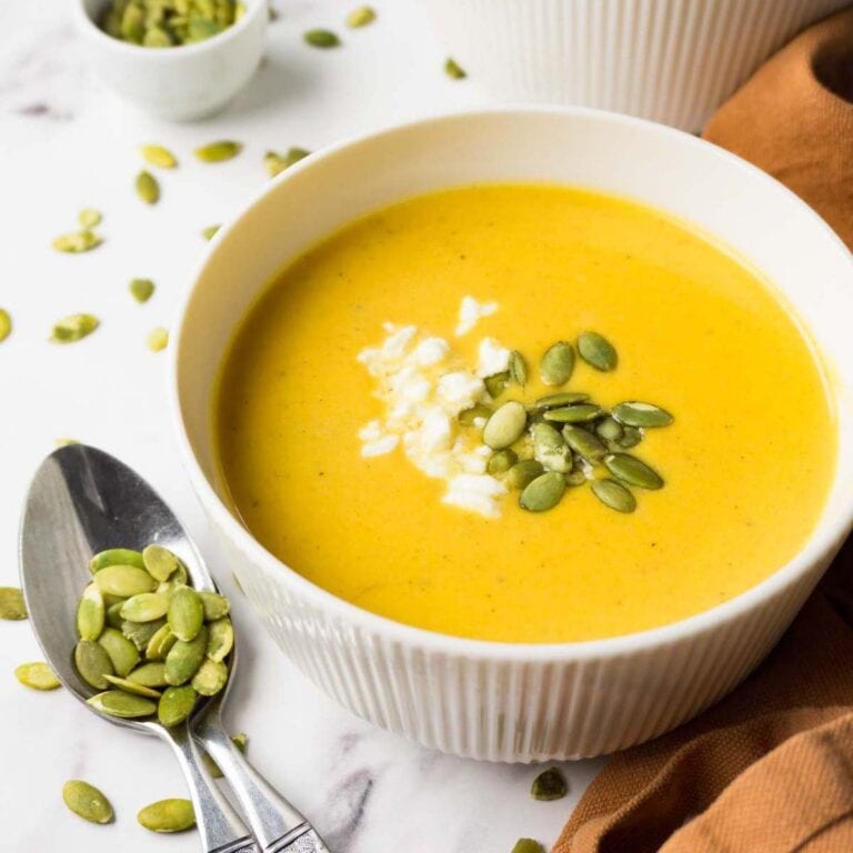Creamy keto butternut squash soup recipe Here To Cook