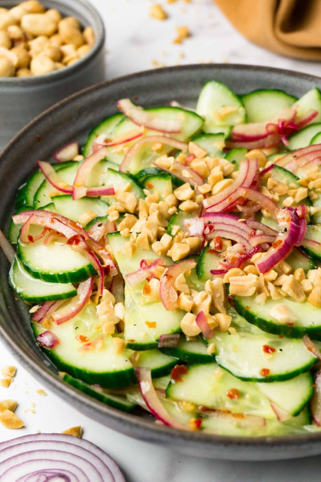 Keto cucumber salad Here To Cook