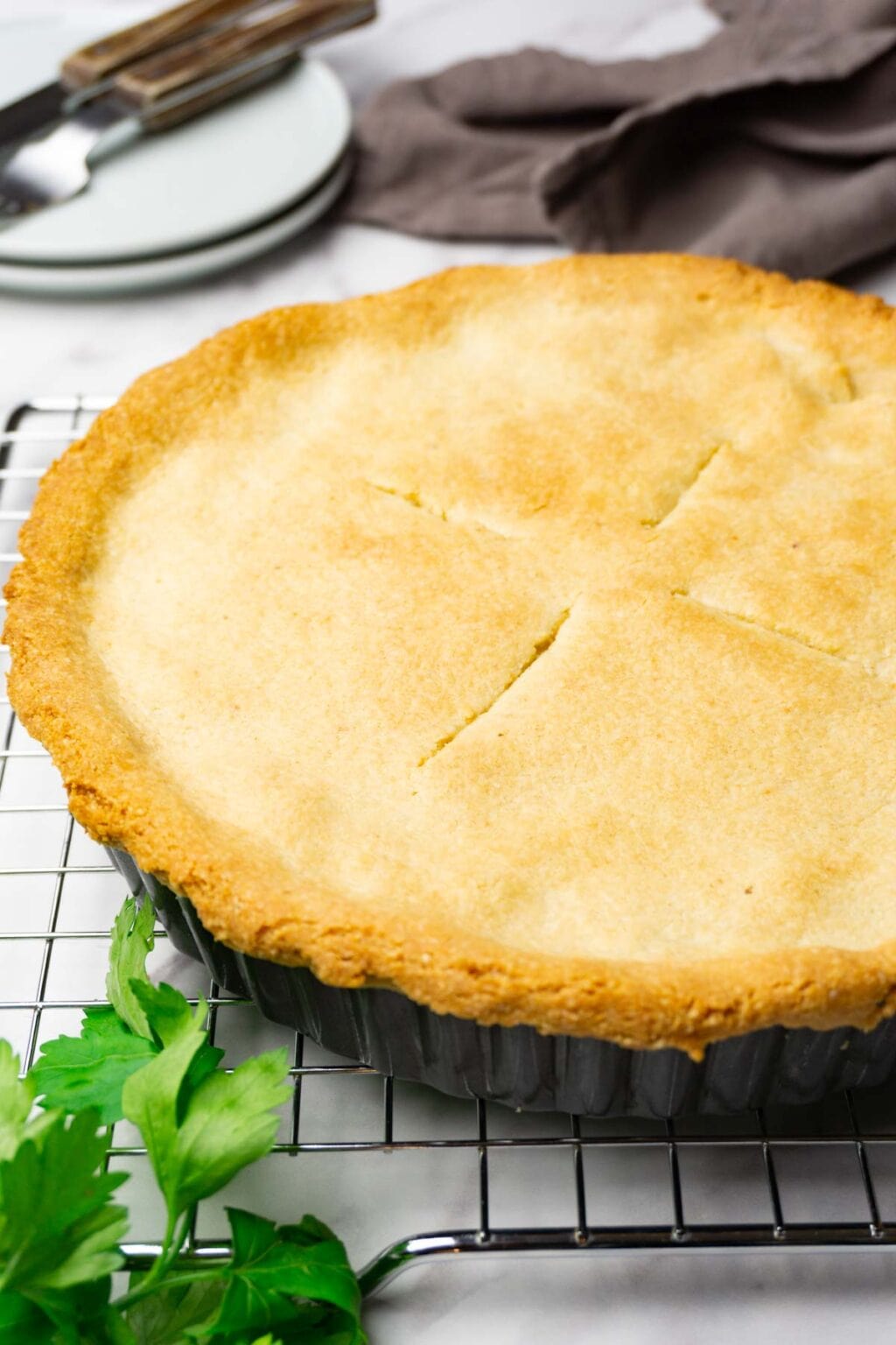 Keto chicken pot pie Here To Cook